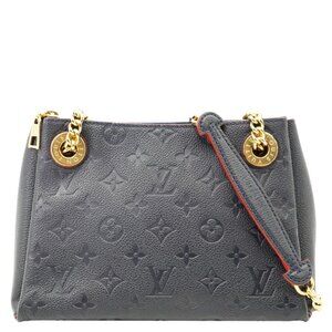 Louis Vuitton  Surene BB Empreinte Leather Shoulder Bag Navy Blue